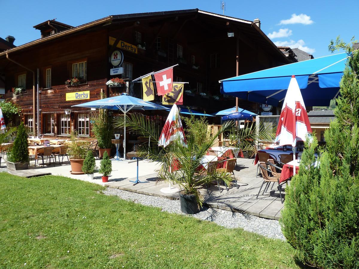 Hotel Gasthof Derby Zweisimmen Exterior foto